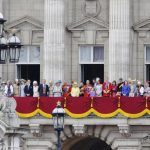 the royal family at buckingham palace