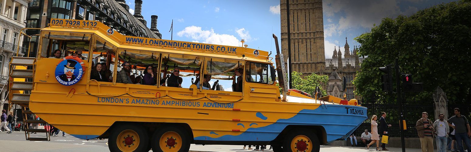 London Duck Tour Bus