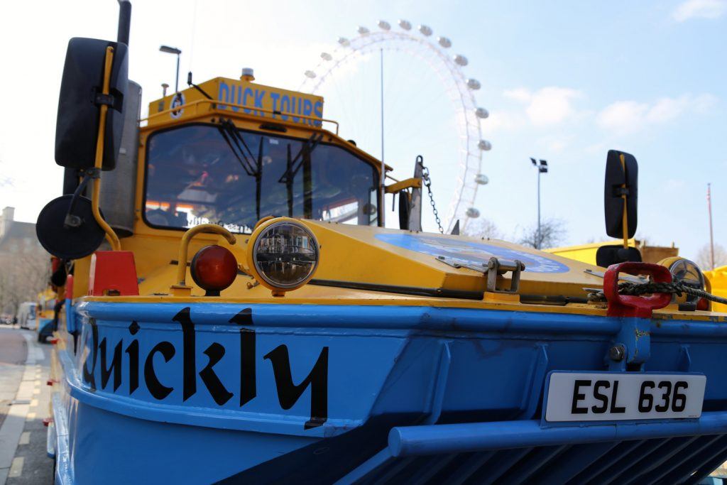 yellow duck tours london