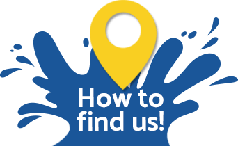 How to find us logo