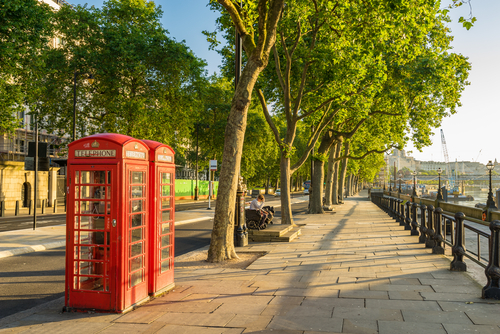 sunny London